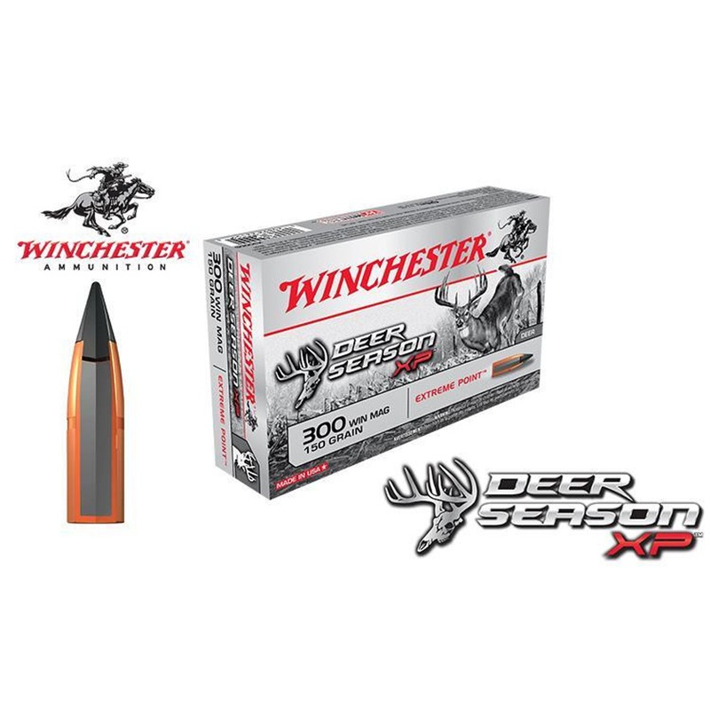 Winchester 300 Winchester Magnum Deer Season XP, Polymer Tipped 150 Grain Box of 20 #X300DS