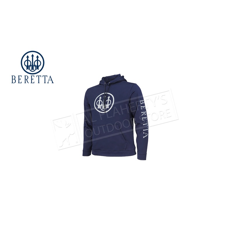 Beretta Men’s Performance Trident Hoodie, Dark Navy #P202000189050A
