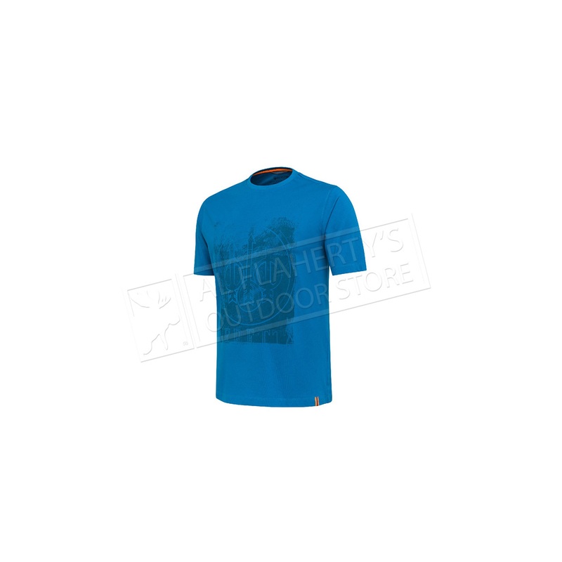 Beretta T-Shirt Logo, Turkish Tile #TS871T155705SV