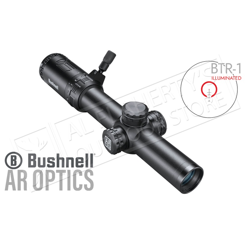 Bushnell AR Optics Scope 1-6×24 with BTR-1 Illuminated Reticle #AR71624i