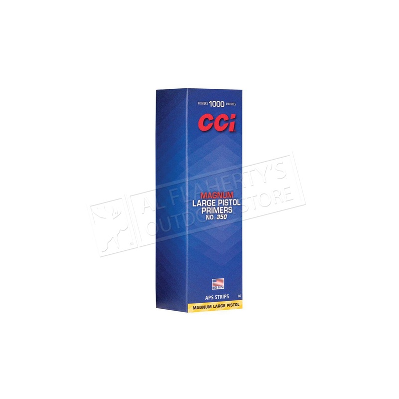 CCI Primers – Magnum Large Pistol No. 350 (1000/box) #0016