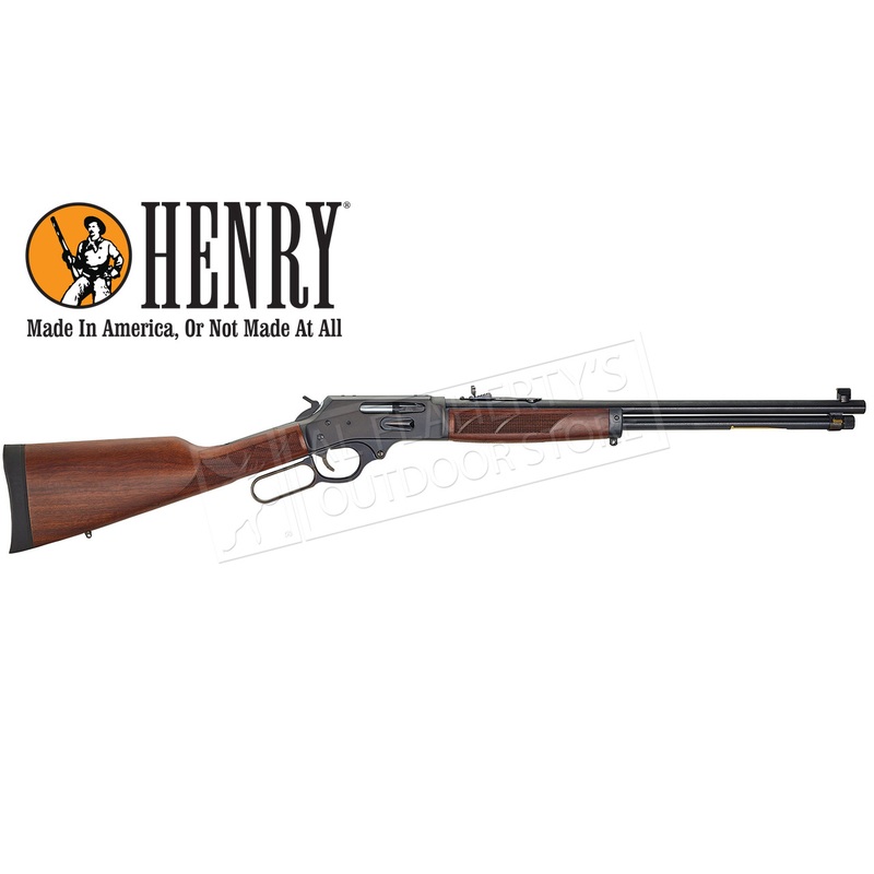 Henry Steel Lever Action 30-30 Rifle with Side Gate Loading #H009G