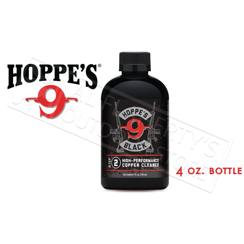 Hoppe’s Black Copper Cleaner 4 oz. Bottle #HBCC