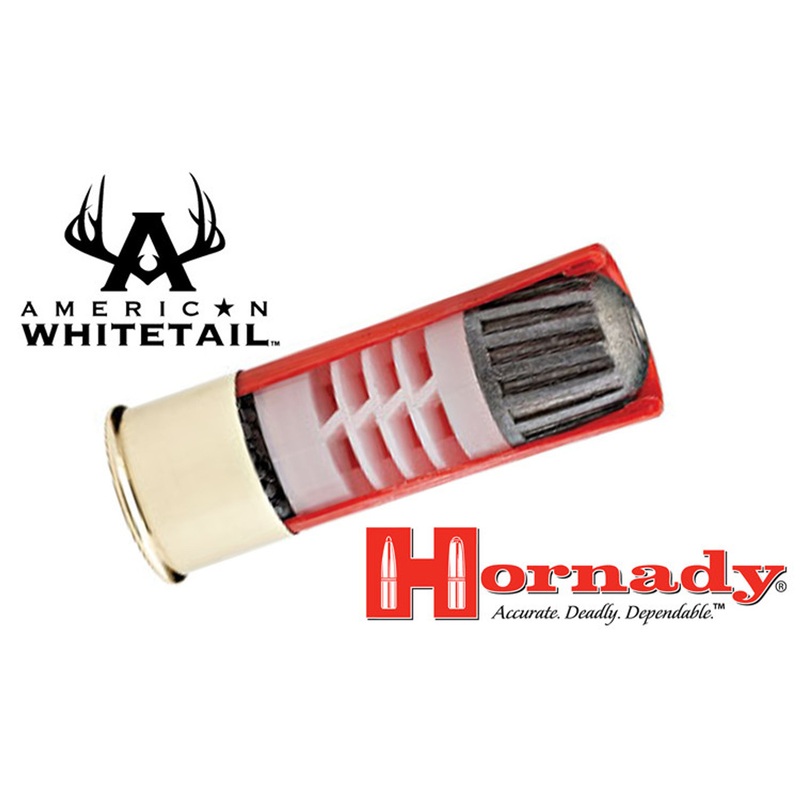 Hornady American Whitetail Rifled Slugs Hollow Point 12 Gauge 2-3/4