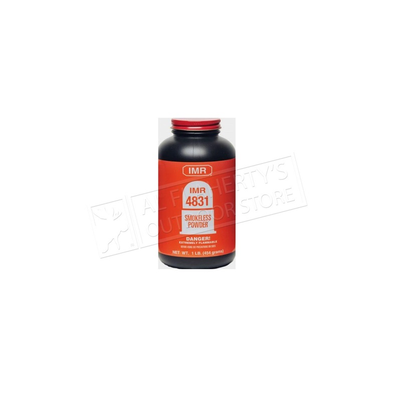 IMR Powder Co 4831 Smokeless Rifle Powder, 1 lb.. Bottle #948311