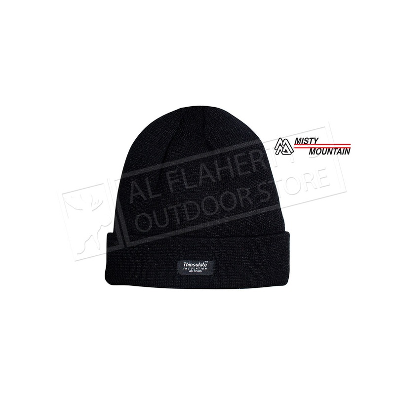Misty Mountain Thinsulate Acrylic Toque #841 Black