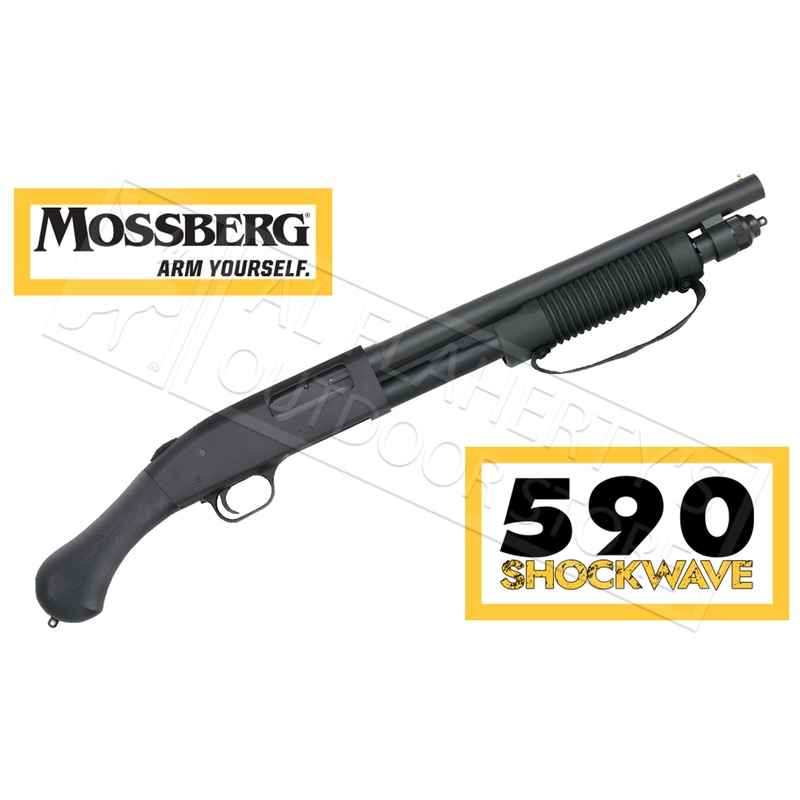 Mossberg 590 Shockwave Pump Shotgun – 12 Gauge 14