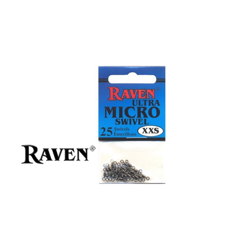 Raven Mini Swivels, XXS Pack of 25 #RVMS2X