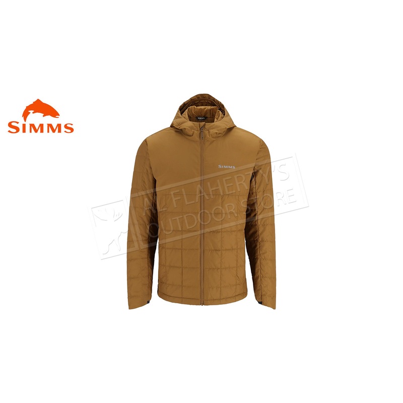 Simms Men’s Fall Run Insulated Hoody, Bronzeback #13401-1251