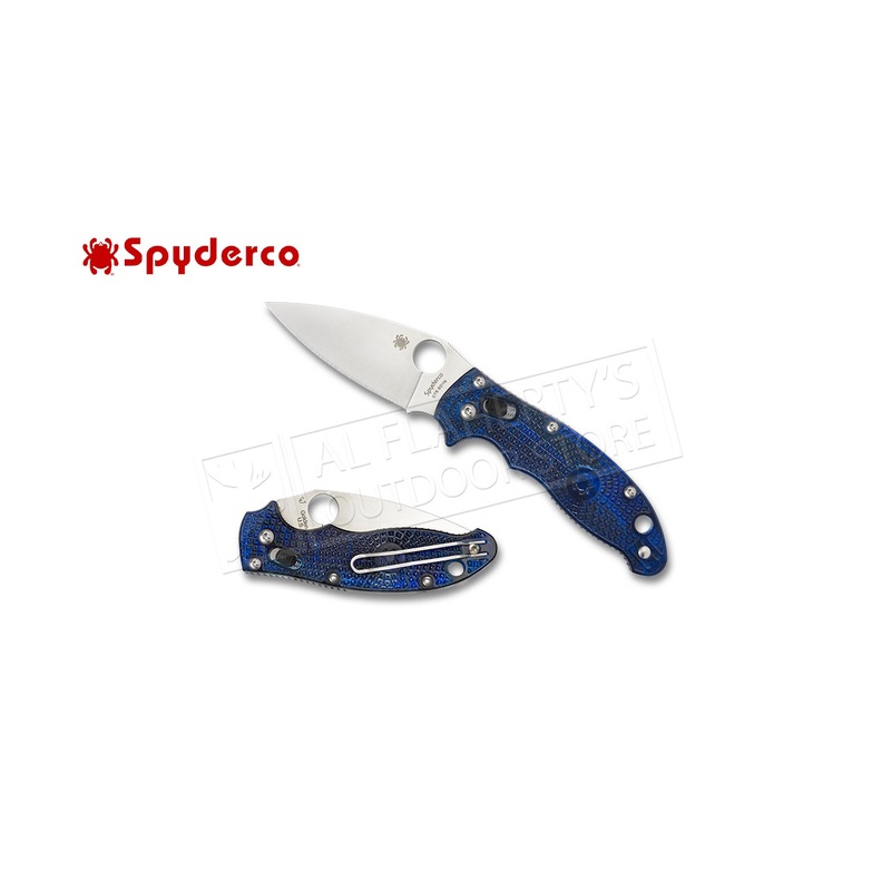 Spyderco Manix 2 Lightweight Folding Knife FRCP Blue #C101PBL2