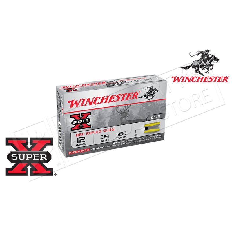 Winchester Super X Sabot Slugs 12 Gauge 2-3/4