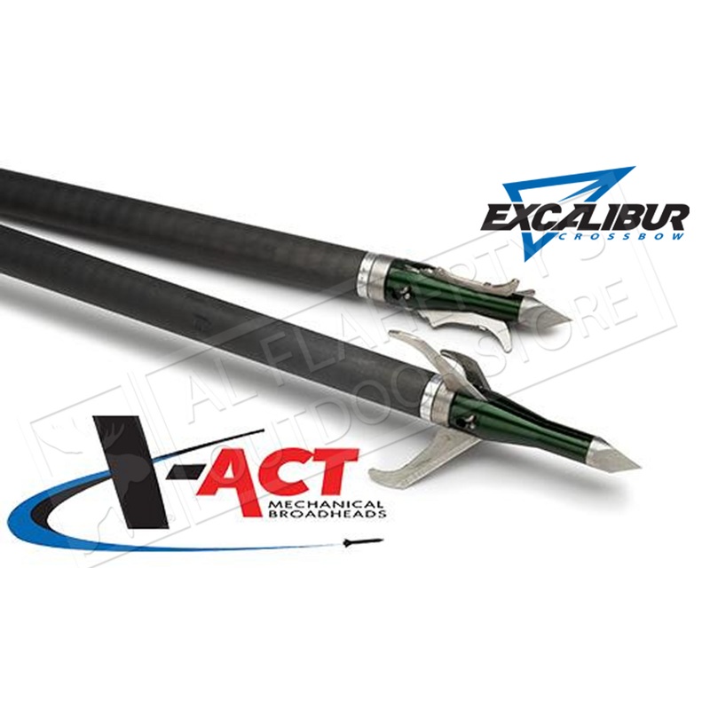Excalibur X-Act Mechanical Broadheads 3-Pack 100 Grain #6672