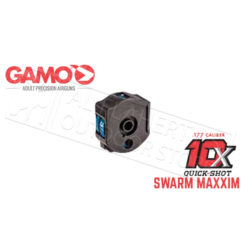 Gamo 10X Gen2.177 Caliber Quick Shot Magazine, 10-Shot #621258954