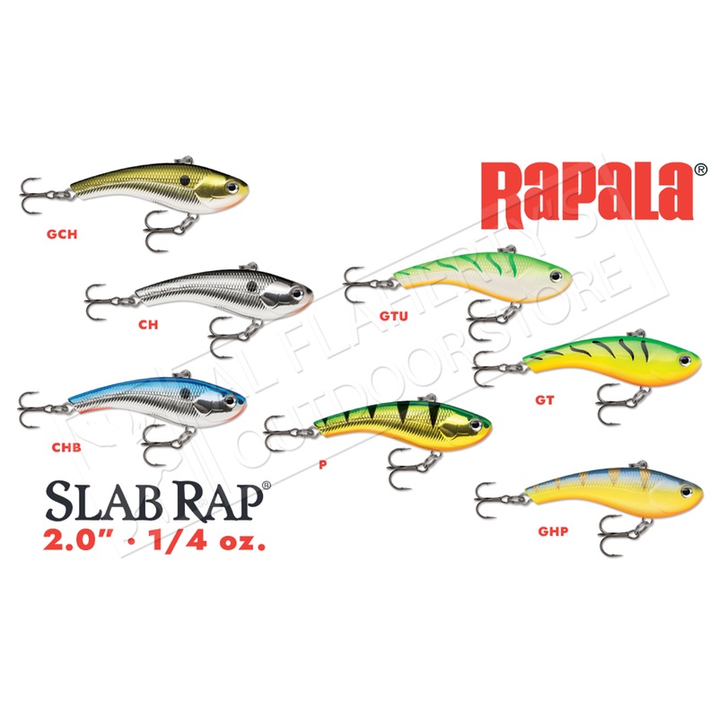 Rapala Slab Rap, 2 Inch 1/4 oz #SLR05