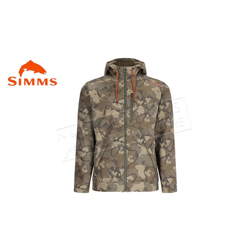 Simms Men’s Rogue Hoody, Regiment Camo Olive Drab #13859-1082