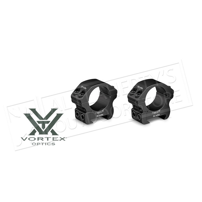Vortex Pro Rings 1-Inch Low 0.75