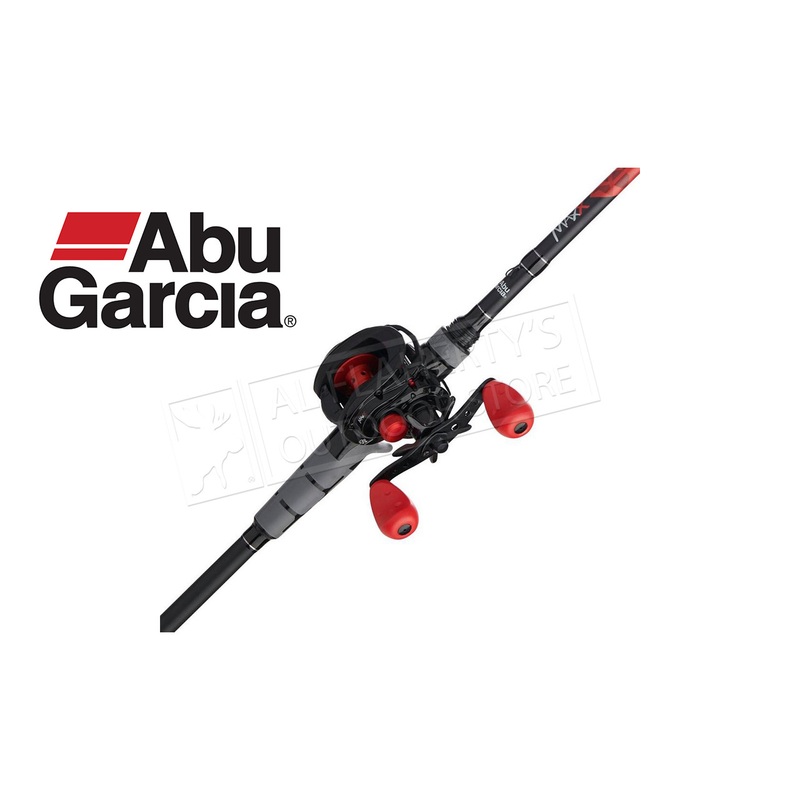 Abu Garcia Max X Black Baitcast Combo, 6’6