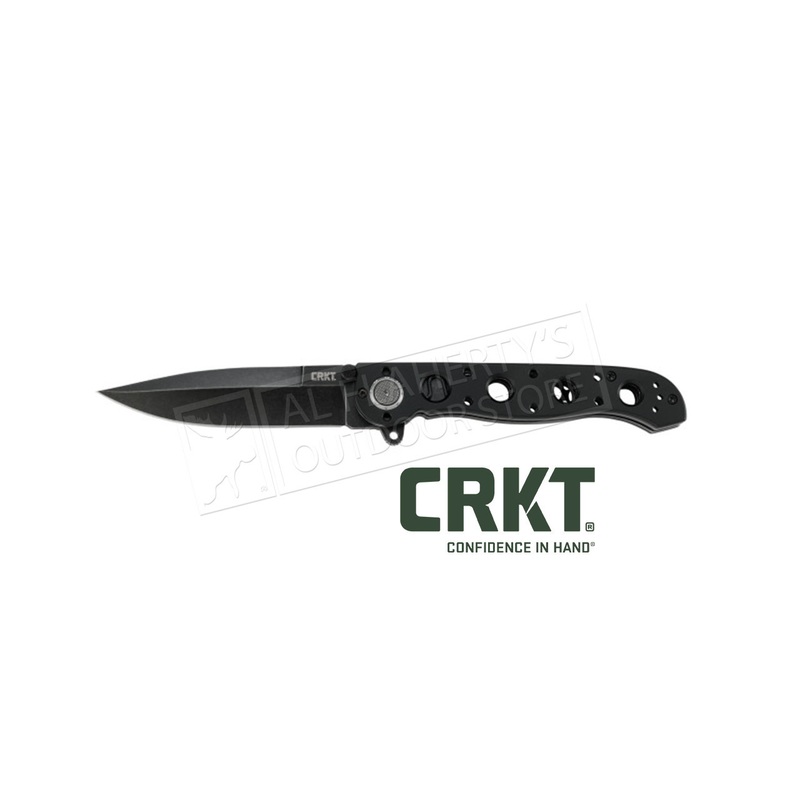 CRKT Black Folding Assisted Open Knife with Deadbolt Lock #M16-03DB