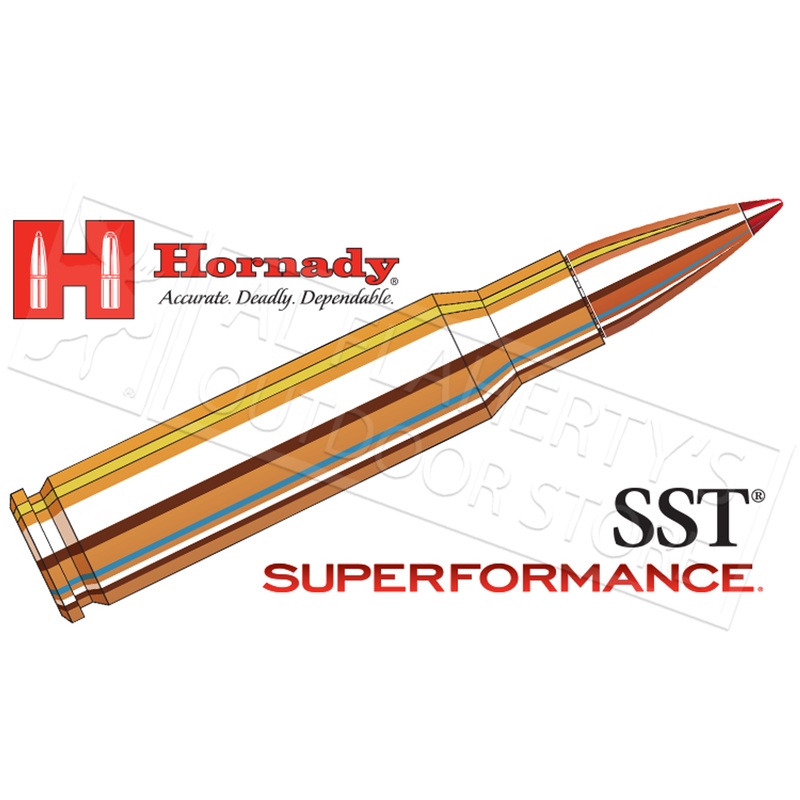 Hornady 308 WIN Superformance, SST 165 Grain Box of 20 #80983