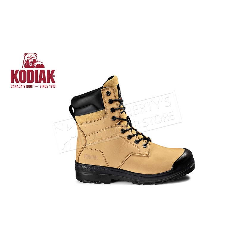 Kodiak Greb 8′ Steel Toe Safety Work Boot #4TH3WT