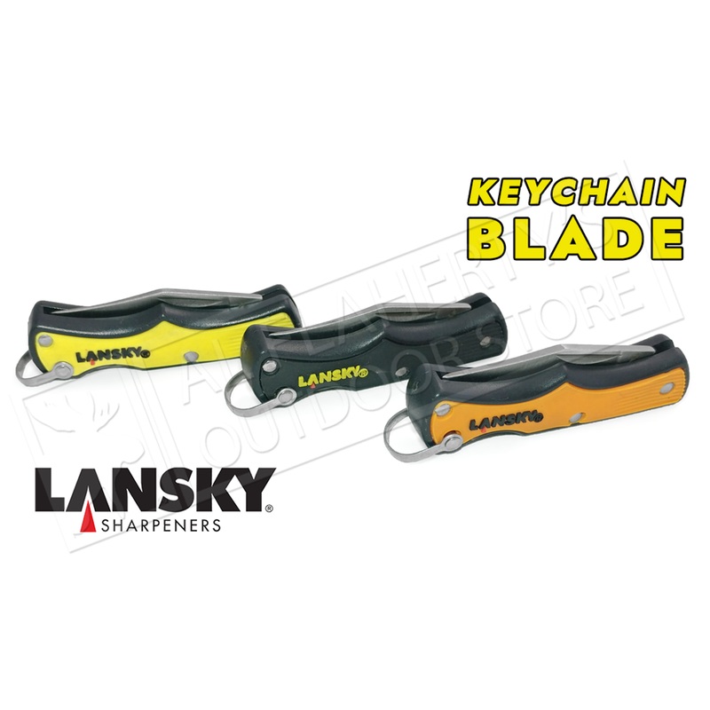 Lansky Knife – Folding Keychain Knife, Various Colours #LKN-040