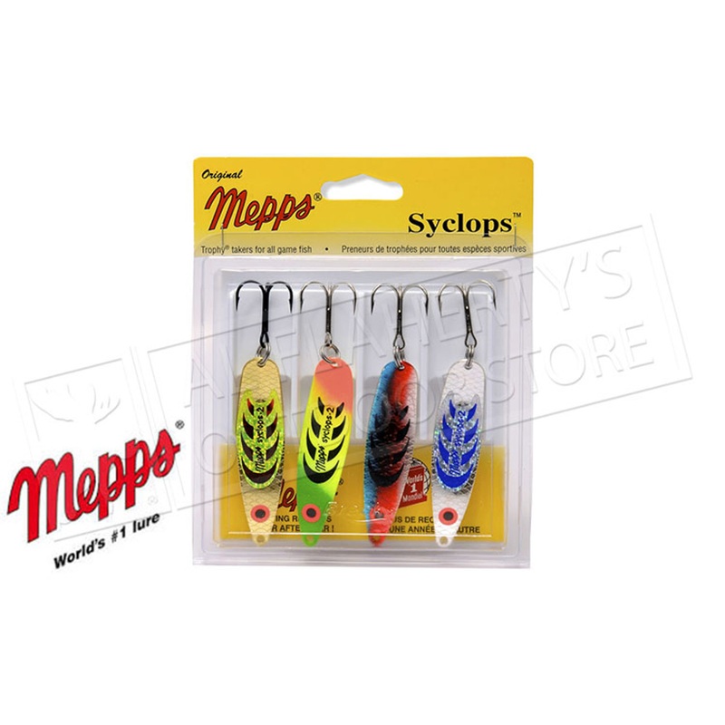Mepps Kit – Syclops 4-Pack, Size 2 #4-S-ASST