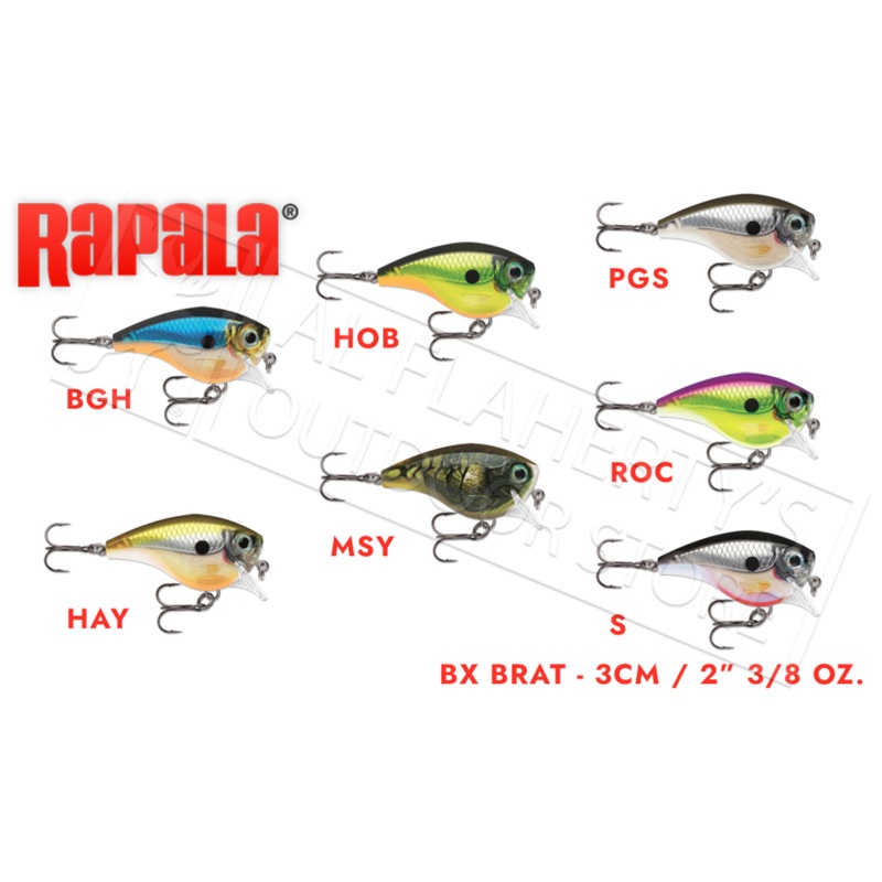 Rapala BX Brat Crankbaits, 2
