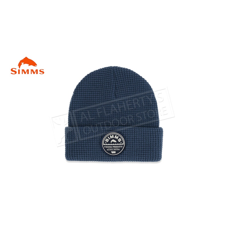 Simms Waffle Knit Beanie, Slate #13786-096