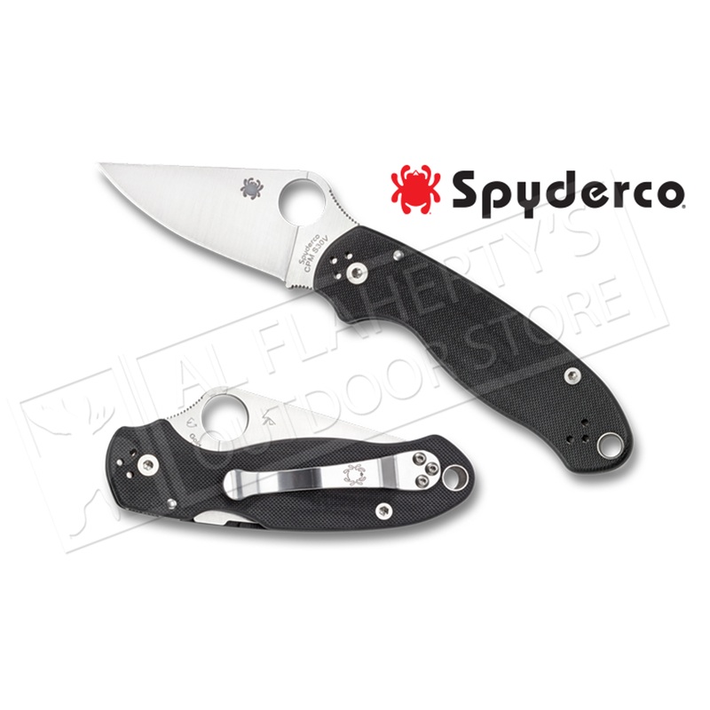 Spyderco Para 3 Folder with PlainEdge #C223GP