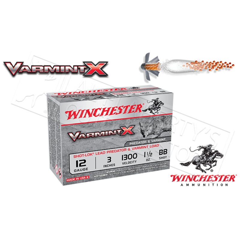 Winchester Varmint X Shells 12 Gauge 3