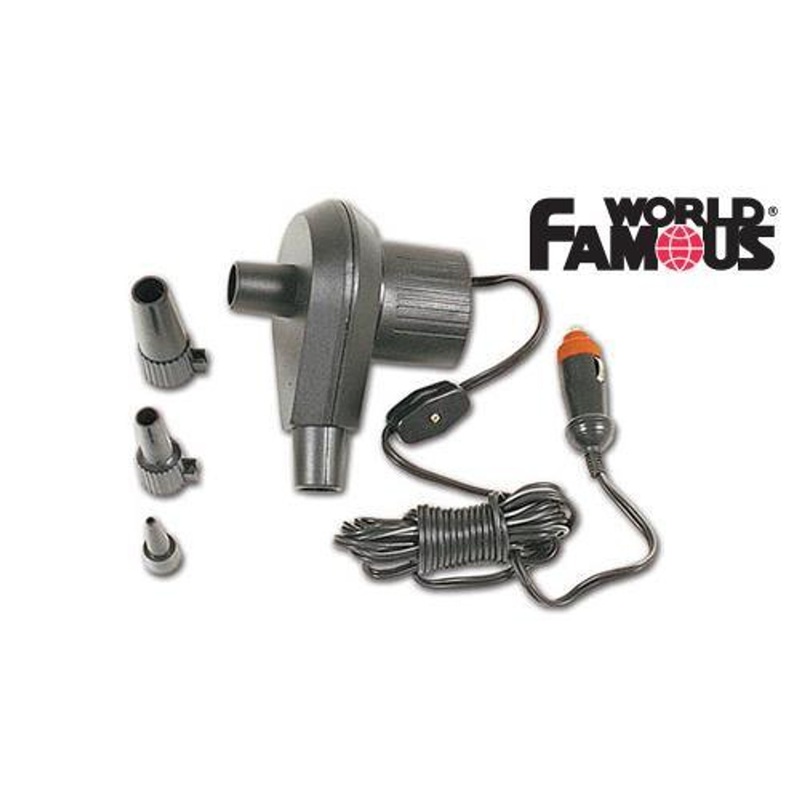 World Famous Mini Air Pump with 12v Adapter #140