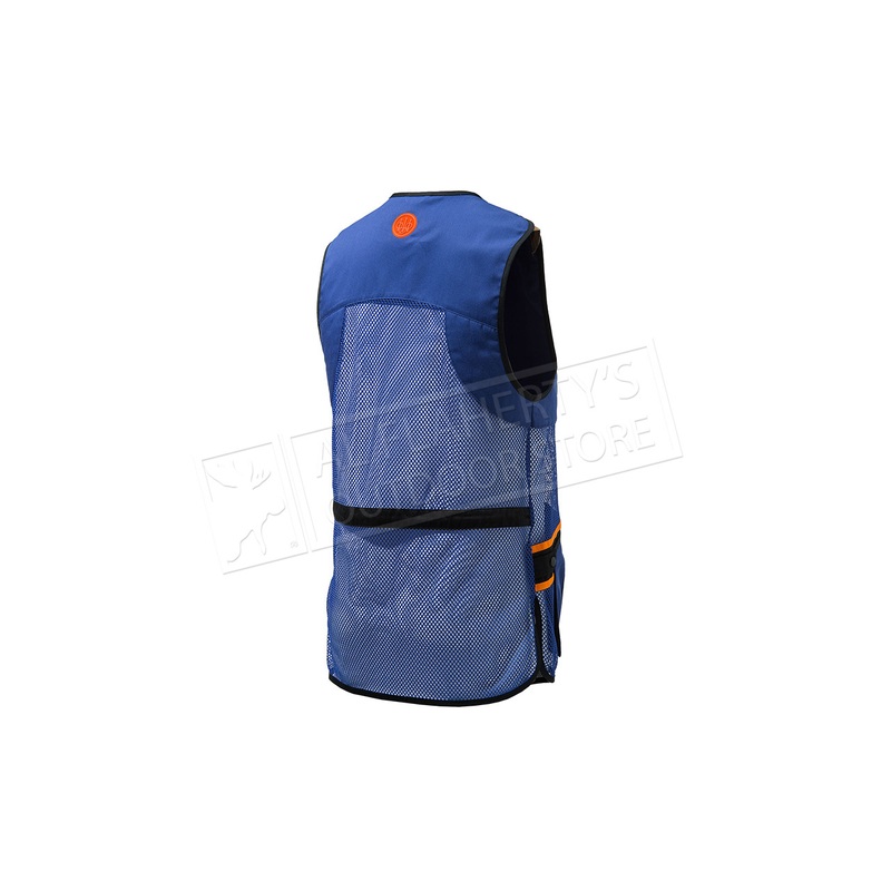 Beretta Full Mesh Shooting Vest, Blue Beretta #GT671T15530560