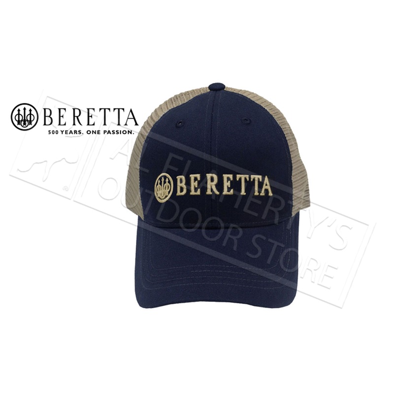 Beretta LP Trucker Hat in Navy Blue #BC05201660