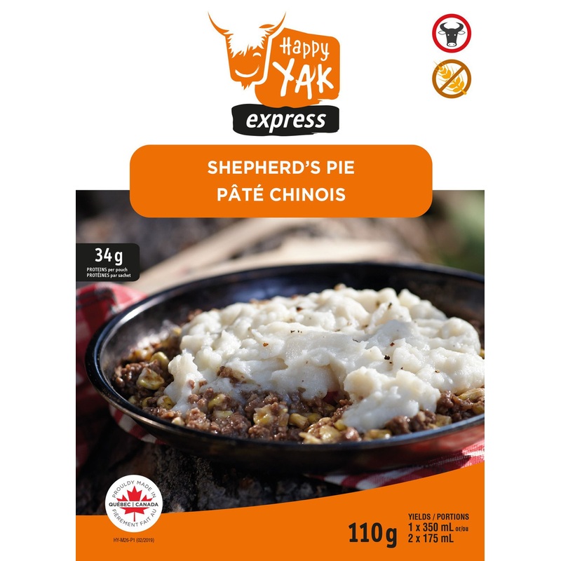 Happy Yak Shepherds Pie (Gluten Free) #HY-M026-P1