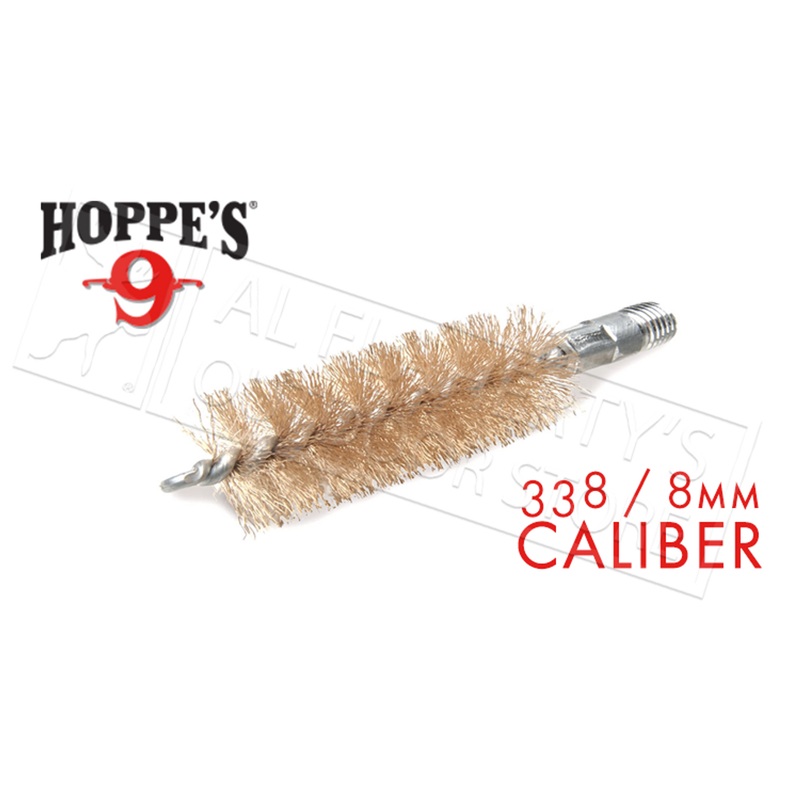 Hoppe’s Phosphor Bronze Brush Rod-End, .338 / 8mm Caliber Rifles #1305AP