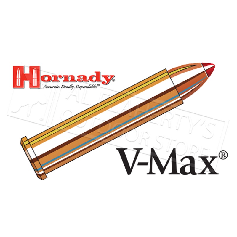 Hornady 22WMR V-Max, Polymer Tipped 30 Grain Box of 50 #83202