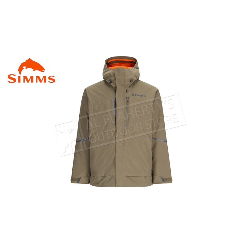 Simms Men’s Challenger Insulated Jacket, Dark Stone #13865-781-60