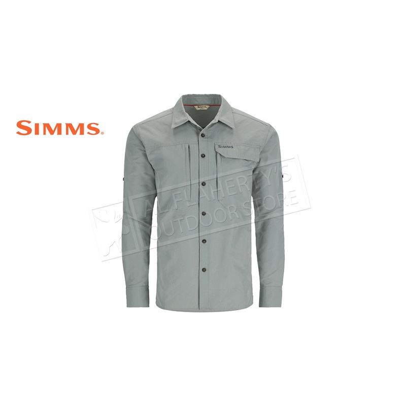 Simms Men’s Guide Shirt, Cinder #13645-255