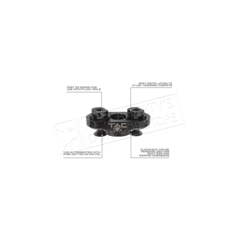 Tac-Six Citadel Qd Mlok Swivel Mount #10845