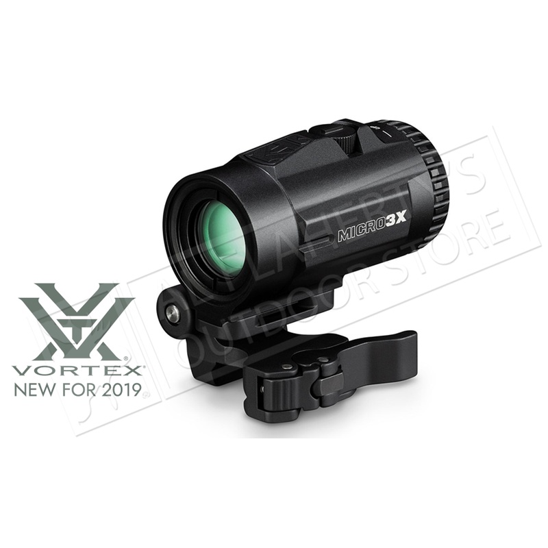 Vortex Micro 3X Magnifier – 3x Power with QD Mount #V3XM
