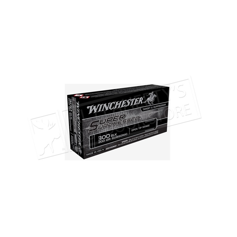 Winchester 300 Blackout Super Suppressed, 200 Grain Box of 20 #SUP300BLK