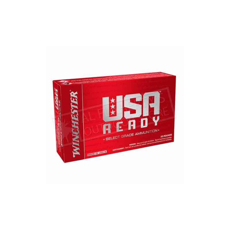 Winchester 6.5 Creedmoor USA Ready Select Grade – 140  Grain Open-Tip Target Box of 20 #RED65140