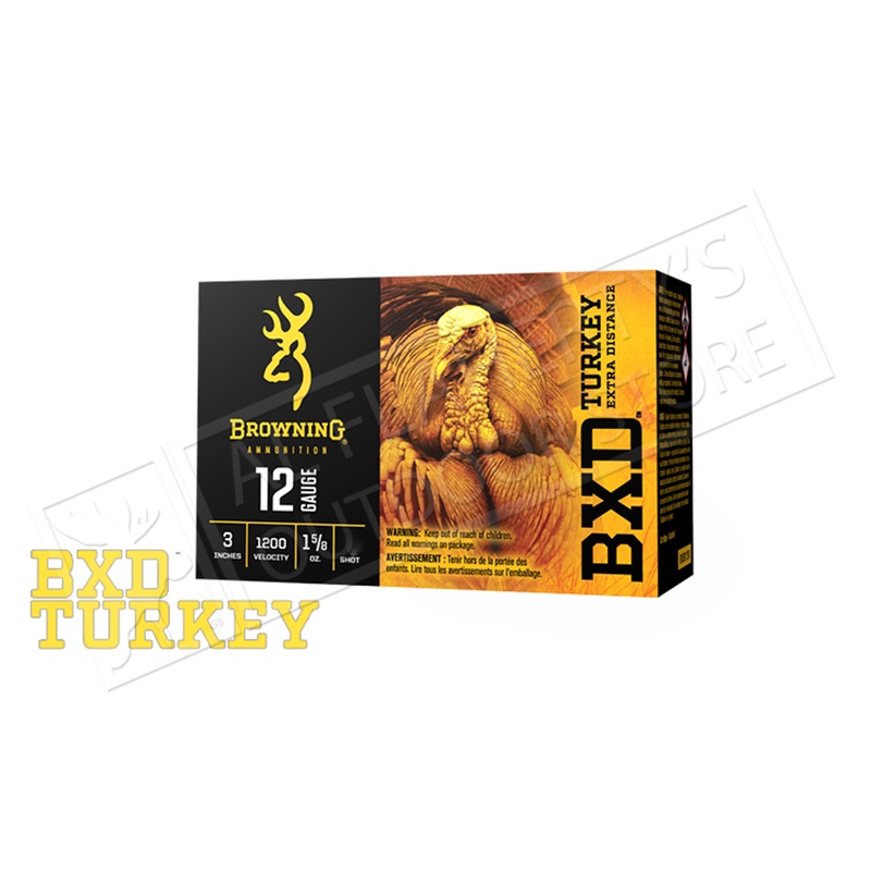 Browning Ammo BXD Turkey Shotgun Shells 12 Gauge 3