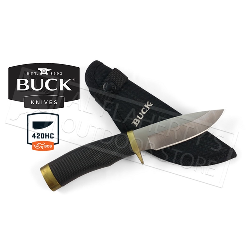 Buck Knives 692 Vanguard Fixed Blade Knife with Rubber Handle #692BKS-B