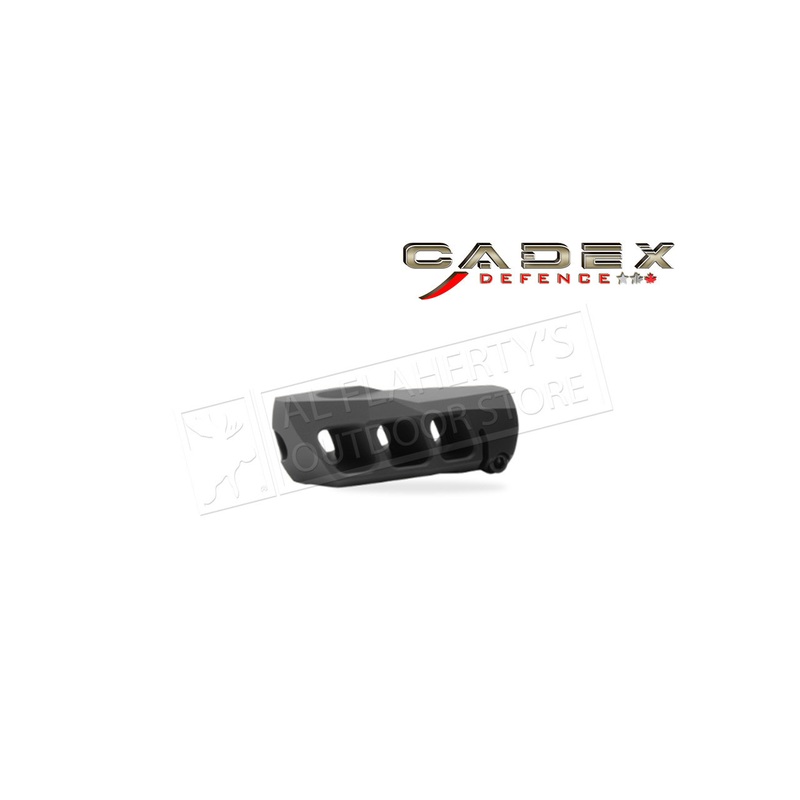 Cadex Defence MX1 Micro Muzzle Brake for Calibers .223/5.56 #3850-432-BLK