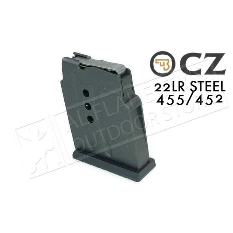 CZ 455 or 452 Magazine, .22LR 5-Round Steel #5133-1000-01ND