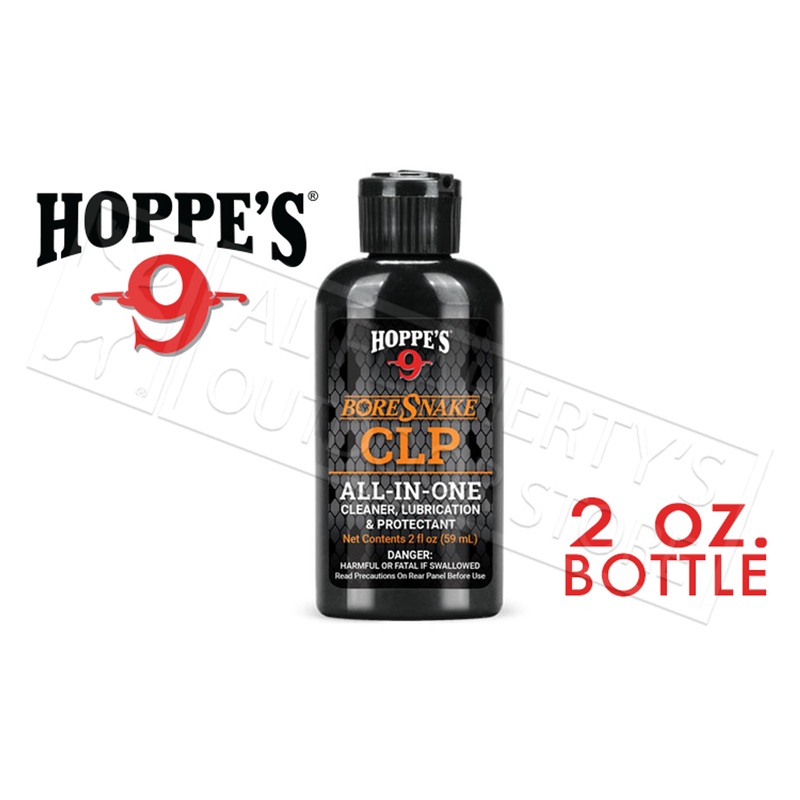 Hoppe’s Boresnake CLP Squeeze Bottle 2 oz. #HSO