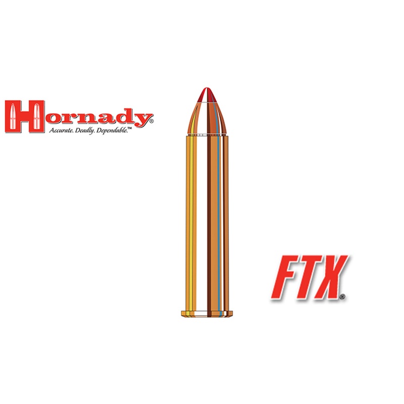 Hornady 45-70 Government LEVERevolution, FTX 325 Grain Box of 20 #82747