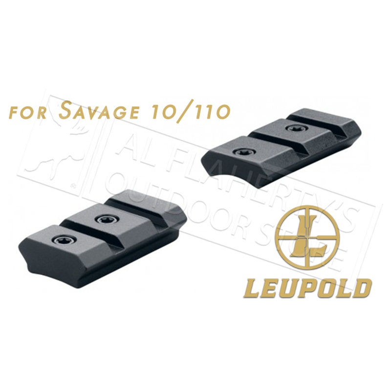 Leupold Mark 4 Savage 10/110 Round Receiver 2-Piece Steel Base #59245
