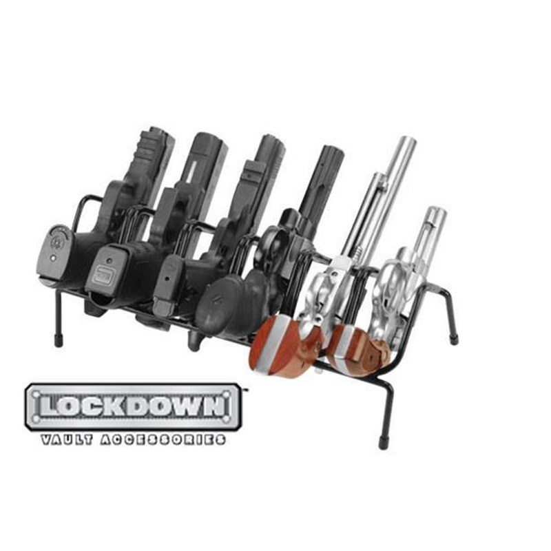 Lockdown 6 Gun Handgun Rack #222210